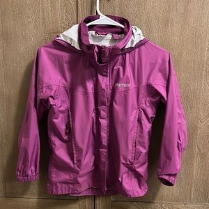 Marmot precip girls rain jacket